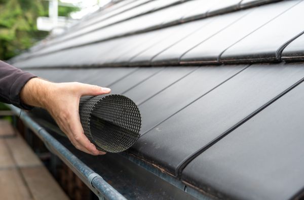 Gutter Mesh Installation in Blythewood